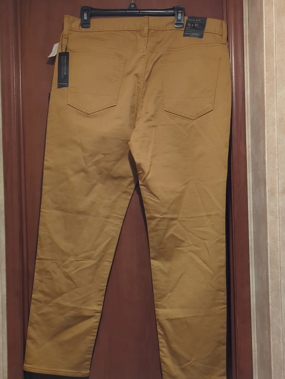 Banana Republic Tan Travel Jeans Mens